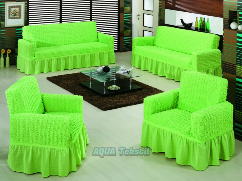 aqua home textile denizli burumcuk koltuk ortusu maxi burumcuk koltuk takimi