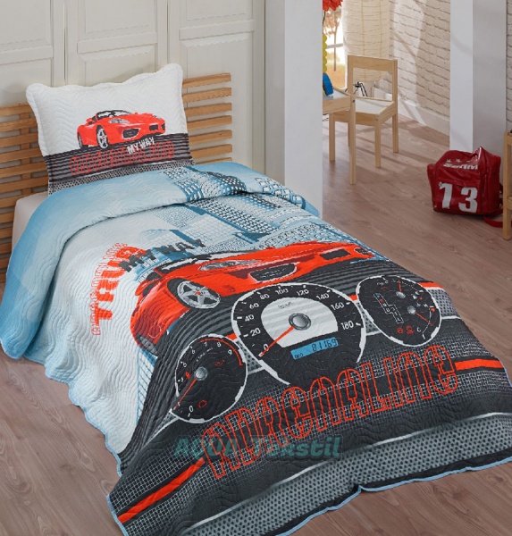 AQUA Home Textile Denizli Yatak Örtüsü Tek Kişilik Yatak Örtüleri